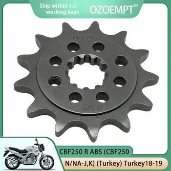 OZOEMPT 520-14T Motociklo Priekiniai Žvaigždutę Taikomos CBF250 R ABS (CBF250 N/NA-J,K) (Turkija) Turkey18-19 CBR250 R/RA-B,C,D 11-13