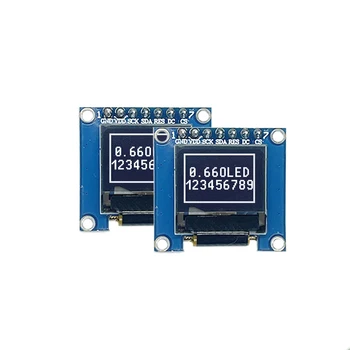 0.66 colių OLED Modulis 64x48 LCD Ekranas 7 Pin SPI Sąsaja OLED Vienetas SSD1306
