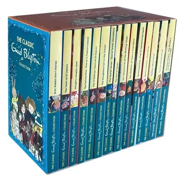 15 Knygų/Set Klasikinis Enid Blyton Surinkimo Originalo anglų kalbos Skaitymo Vaikų Istorija Knygos Pradžioje Švietimo Knygų