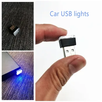 2021 Automobilių Stiliaus USB Atmosfera LED Šviesos Mini Cooper R52 R53 r55 toksiškas gyvūnijai R56 R58 R59 R60 R61 Paceman