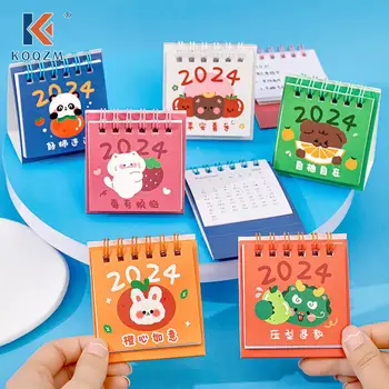 2024 Mini Mielas Bear Rabbit Kalendorius Kawaii 