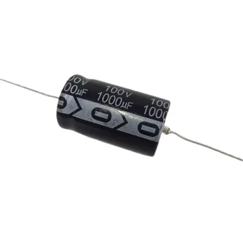 2VNT 1000uf 100v importuotų originalus horizontalios ašies poliarizuota elektrolitinius kondensatorius 100v 1000uf 22X36