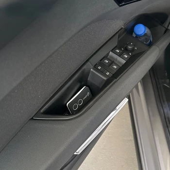 Audi Q4 E-tron Q5 2022 ABS Juoda Automobilio Duris talpinimo Porankiu Dėžutės Laikymo Dėžutė Dėklas Mobiliojo Telefono Saugojimo Dėžutė Automobilių Reikmenys