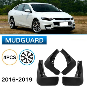 Automobilių Mudflaps Mudguard Sparnas Juodas Plastikinis Auto Reikmenys Chevrolet Malibu XL 2016-2019