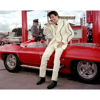 Diamond Tapybos, Siuvinėjimo Elvis Presley Visiškai Gręžimo 5D 