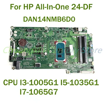 HP All In One 24-DF Nešiojamas plokštė DAN14NMB6D0 su CPU I3-1005G1 I5-1035G1 I7-1065G7 100% Testuotas, Pilnai Darbo