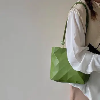 Krepšys Moterims Naujos PU Duobute Paprasta pečių maišą Rankinėje Mados Kibirą, Maišą Nešti Maišą Euro-Amerikos Stiliaus
