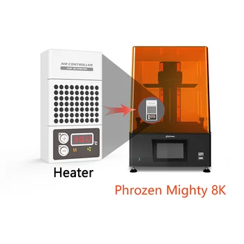 Mini Šildytuvas Phrozen Galingas 8K 3D Spausdintuvą,Dervos 3D Spausdintuvo Temperatūros Reguliatorius