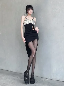 Pieno Balta Lolita Kojinės Gėlių Kojinės Moterims Ultra-plonas Pėdkelnės Skaidrus Japonijos Elastiniai Kojų Kojinės Juodos Kojinės
