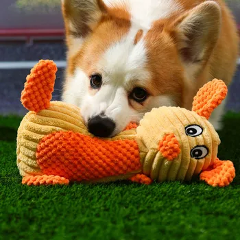 Piskliwy Šuns Žaislas Puikus, Bite Atsparus Interaktyvus Šuniuką Kramtyti Žaislus Įdaryti Augintinio Triušio Žaislai