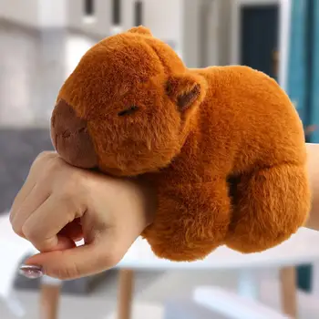  Pliušinis Pakabukas Modeliavimas Capibara Kawaii Anime Fluffty Žaislas Iškamšos Rankos Riešo Valdovas Snap Šalis Dovana Vaikams