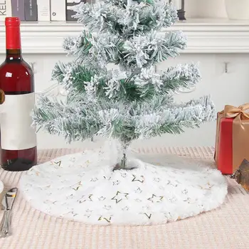 Snaigės Medžio Sijonas Švenčių Mini Kalėdų eglutę Sijonai Snaigės Star Raštuotas Apvalus Papuošalai Kalėdų Šalių Namų
