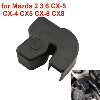 Už Mazda 2 3 6 CX-5 CX-4 CX5 CX-8 CX8 Axela Atenza 2013-2018 M. Automobilių Variklių Baterijos Anodo Neigiamo Terminalo Apsaugos nuo Dulkių Dangteliu